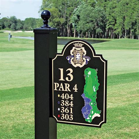 metal tee box markers|Golf Course Tee Markers .